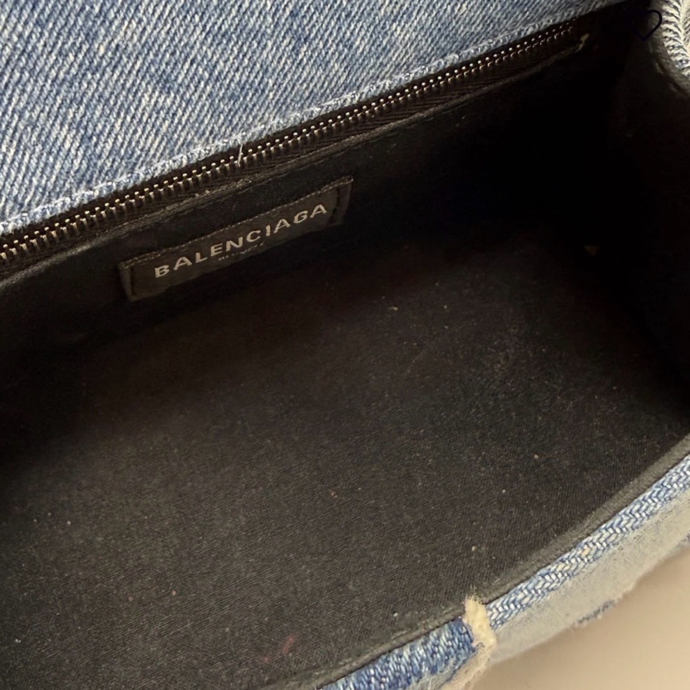 Balenciaga Hourglass Denim bag - Picture 11 of 15